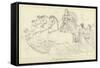 The Persians-John Flaxman-Framed Stretched Canvas