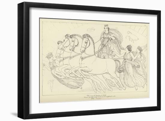 The Persians-John Flaxman-Framed Giclee Print