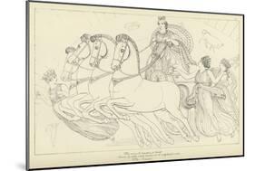 The Persians-John Flaxman-Mounted Giclee Print