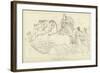 The Persians-John Flaxman-Framed Giclee Print