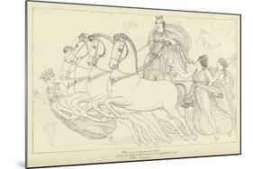 The Persians-John Flaxman-Mounted Giclee Print