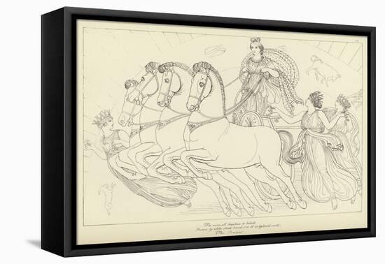 The Persians-John Flaxman-Framed Stretched Canvas