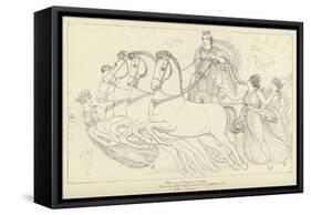 The Persians-John Flaxman-Framed Stretched Canvas