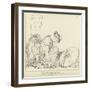 The Persians-John Flaxman-Framed Giclee Print