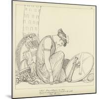 The Persians-John Flaxman-Mounted Giclee Print