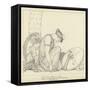 The Persians-John Flaxman-Framed Stretched Canvas