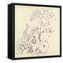 The Persians-John Flaxman-Framed Stretched Canvas