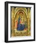 The Perugia Altarpiece, Central Panel Depicting the Madonna and Child-Fra Angelico-Framed Giclee Print