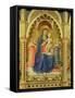 The Perugia Altarpiece, Central Panel Depicting the Madonna and Child-Fra Angelico-Framed Stretched Canvas