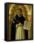 The Perugia Altarpiece, Side Panel Depicting St. Dominic, 1437 (Detail)-Fra Angelico-Framed Stretched Canvas