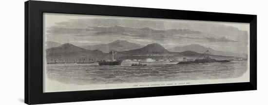 The Peruvian Ironclad Loa Ashore on Callao Spit-null-Framed Giclee Print