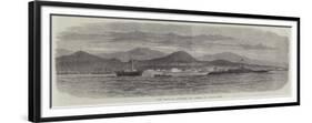 The Peruvian Ironclad Loa Ashore on Callao Spit-null-Framed Premium Giclee Print