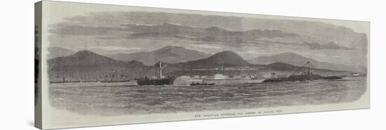 The Peruvian Ironclad Loa Ashore on Callao Spit-null-Stretched Canvas