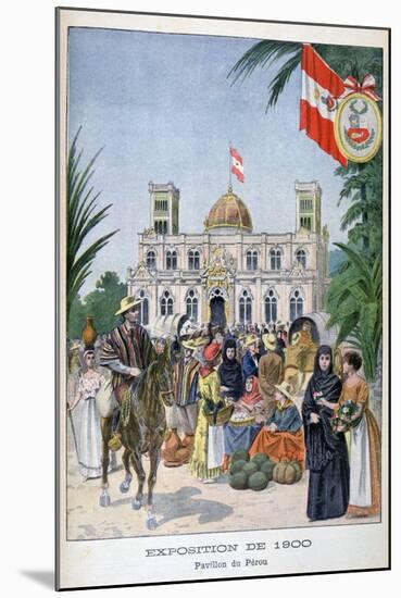 The Peruvian Pavilion at the Universal Exhibition of 1900, Paris, 1900-null-Mounted Giclee Print