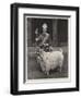 The Pet Goat of the Welsh Regiment-null-Framed Premium Giclee Print