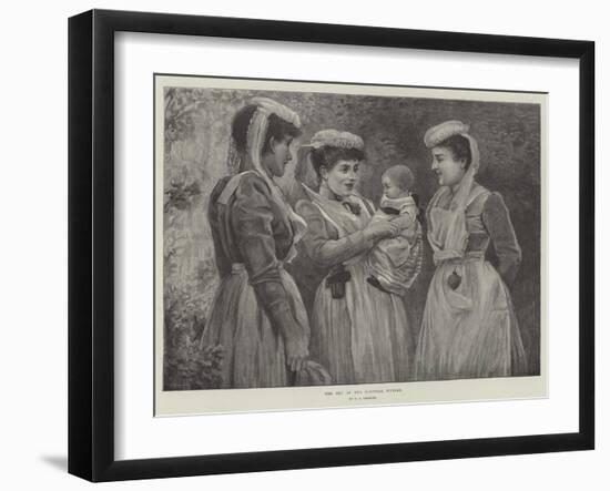 The Pet of the Hospital Nurses-null-Framed Giclee Print