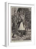 The Pet of the Village-William Hemsley-Framed Giclee Print