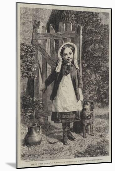 The Pet of the Village-William Hemsley-Mounted Giclee Print