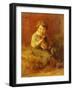 The Pet Rabbit-Felix Schlesinger-Framed Giclee Print