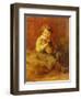 The Pet Rabbit-Felix Schlesinger-Framed Giclee Print