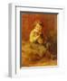 The Pet Rabbit-Felix Schlesinger-Framed Giclee Print