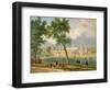 The Peter the Great Palace in Moscow, Printed by Edouard Jean-Marie Hostein (1804-89)-Victor Jean Adam-Framed Giclee Print