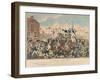 The Peterloo Massacre, 16th August 1819-George Cruikshank-Framed Giclee Print