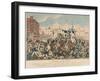 The Peterloo Massacre, 16th August 1819-George Cruikshank-Framed Giclee Print