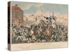 The Peterloo Massacre, 16th August 1819-George Cruikshank-Stretched Canvas