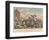 The Peterloo Massacre, 16th August 1819-George Cruikshank-Framed Giclee Print