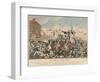 The Peterloo Massacre, 16th August 1819-George Cruikshank-Framed Giclee Print