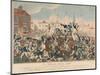 The Peterloo Massacre, 16th August 1819-George Cruikshank-Mounted Giclee Print