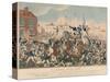 The Peterloo Massacre, 16th August 1819-George Cruikshank-Stretched Canvas