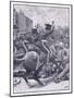 The Peterloo Massacre: Hussars Charging the People Ad 1819-Henry Marriott Paget-Mounted Giclee Print