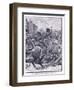 The Peterloo Massacre: Hussars Charging the People Ad 1819-Henry Marriott Paget-Framed Giclee Print