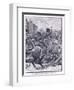 The Peterloo Massacre: Hussars Charging the People Ad 1819-Henry Marriott Paget-Framed Giclee Print