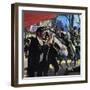 The Peterloo Massacre-English School-Framed Giclee Print