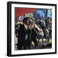 The Peterloo Massacre-English School-Framed Giclee Print