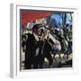 The Peterloo Massacre-English School-Framed Giclee Print