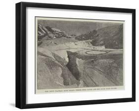 The Petit Plateau, Mont Blanc, Where Herr Rothe and His Guide Were Killed-null-Framed Giclee Print