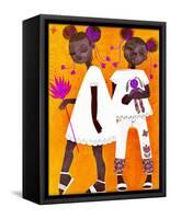 The Petite Twins-Erin K. Robinson-Framed Stretched Canvas