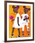 The Petite Twins-Erin K. Robinson-Framed Art Print