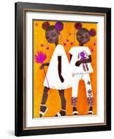 The Petite Twins-Erin K. Robinson-Framed Art Print