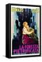 The Petrified Forest - (#1) Vintage Movie Poster-Lantern Press-Framed Stretched Canvas