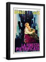 The Petrified Forest - (#1) Vintage Movie Poster-Lantern Press-Framed Art Print