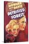 The Petrified Forest - (#3) Vintage Movie Poster-Lantern Press-Stretched Canvas