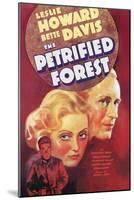 The Petrified Forest - (#3) Vintage Movie Poster-Lantern Press-Mounted Art Print