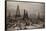 The Petroleum Oil Wells at Baku on the Caspian Sea, 19th June 1886-null-Framed Stretched Canvas