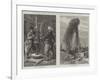 The Petroleum Oil Wells at Baku on the Caspian-William 'Crimea' Simpson-Framed Giclee Print