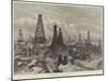 The Petroleum Oil Wells at Baku, on the Caspian-William 'Crimea' Simpson-Mounted Giclee Print